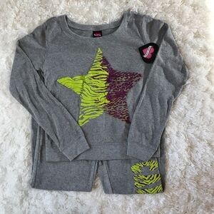 Hard Candy 2-Piece Gray SweatPant Set, NWT